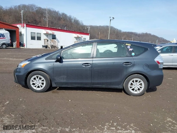 2013 Toyota Prius v Two with VIN JTDZN3EU6D3271851, listed as a IAAI auction lot 41661007 with 279,967 mi miles. Bid and sale history available at carsss.com. Image 14.