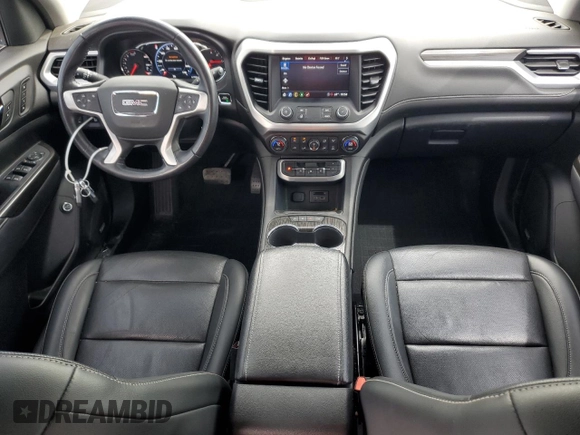 2022 GMC Acadia SLT with VIN 1GKKNMLS9NZ153675, listed as a Copart auction lot 54005055 with 61,750 mi miles and Salvage Title. Bid and sale history available at carsss.com. Image 8.