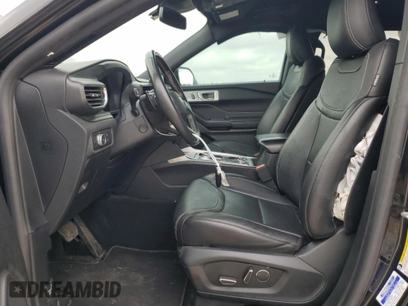 2020 Ford Explorer ST with VIN 1FM5K8GC1LGA80124, listed as a Copart auction lot 54865575 with 95,477 mi miles and Salvage Title. Bid and sale history available at carsss.com. Image 7.