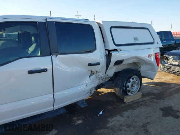 2023 Ford F-150 XL with VIN 1FTFW1E53PKE90953, listed as a IAAI auction lot 40830631 with 33,558 mi miles and . Bid and sale history available at DreamBid. Image 6.