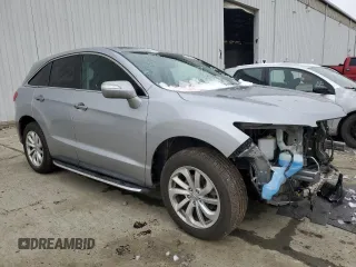 2017 Acura RDX with VIN 5J8TB3H31HL015013, listed as a Copart auction lot 44833015 with 56,954 mi miles and Salvage Title. Bid and sale history available at carsss.com. Image 4.