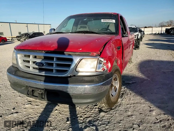 1999 Ford F-150 XL with VIN 1FTRX17L8XNB82178, listed as a Copart auction lot 88020545 with Not Provided miles and Salvage Title. Bid and sale history available at carsss.com. Image 11.