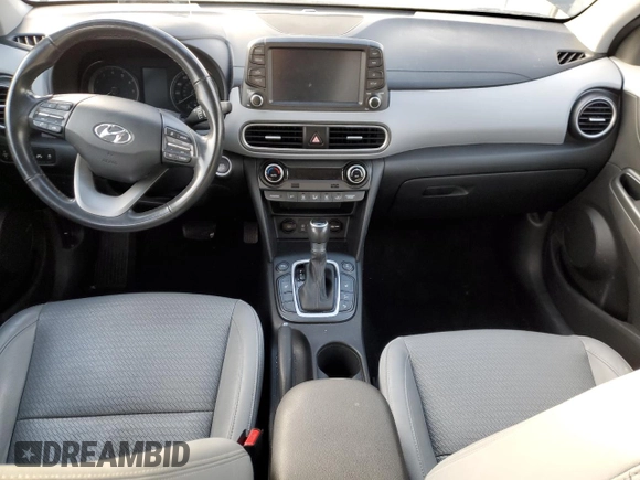 2019 Hyundai Kona Ultimate with VIN KM8K5CA52KU246755, listed as a Copart auction lot 87743275 with 107,377 mi miles and Clean Title. Bid and sale history available at carsss.com. Image 8.