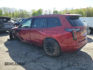 2024 Cadillac XT6 AWD Sport with VIN 1GYKPHRS4RZ715079, listed as a Copart auction lot 55297235 with 18,283 mi miles and Salvage title. Bid and sale history available at DreamBid. Image 2.
