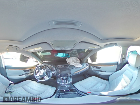 2018 Honda CR-V Touring with VIN 2HKRW1H94JH507406, listed as a Copart auction lot 86980214 with 76,527 mi miles and Salvage Title. Bid and sale history available at DreamBid. Image 13.