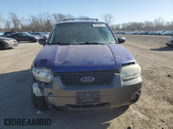 2006 Ford Escape XLT with VIN 1FMYU93136KA51162, listed as a Copart auction lot 52239385 with 227,666 mi miles and Salvage title. Bid and sale history available at DreamBid. Image 5.