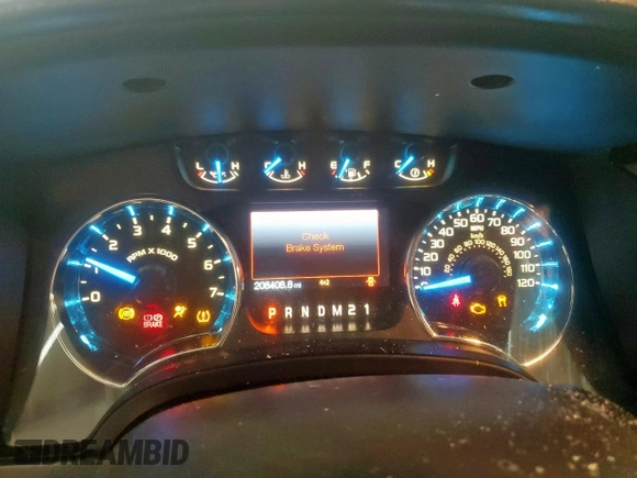 2014 Ford F-150 XL z VIN 1FTFW1ET6EKF53877, wystawiony jako Copart lot #58189925 z przebiegiem 206 408 mil mil oraz Szkoda całkowita • Salvage title. Historia ofert i sprzedaży dostępna na DreamBid. Obrazek 9.