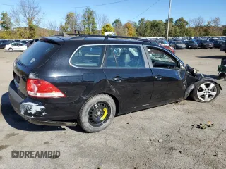 2009 Volkswagen Jetta SportWagen SE with VIN 3VWTM71K29M251684, listed as a Copart auction lot 76283494 with 0 mi miles and Salvage Title. Bid and sale history available at carsss.com. Image 3.
