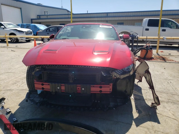 2022 Ford Mustang EcoBoost with VIN 1FATP8UH7N5126718, listed as a Copart auction lot 48011723 with 1,407 mi miles and . Bid and sale history available at DreamBid. Image 5.