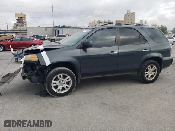 2004 Acura MDX Touring Pkg with VIN 2HNYD186X4H551540, listed as a Copart auction lot 53875625 with 202,623 mi miles and Clean Title. Bid and sale history available at carsss.com. Image 1.
