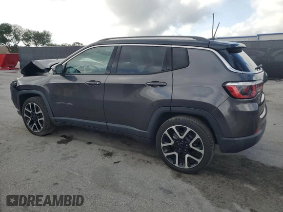 2018 Jeep Compass Limited with VIN 3C4NJCCB7JT259669, listed as a Copart auction lot 51305645 with 97,817 mi miles and Salvage Title. Bid and sale history available at carsss.com. Image 2.