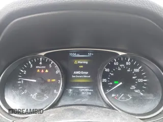 2016 Nissan Rogue SV with VIN KNMAT2MV9GP629576, listed as a IAAI auction lot 41780290 with 129,089 mi miles. Bid and sale history available at carsss.com. Image 7.