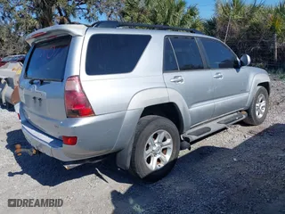 2003 Toyota 4Runner SR5 with VIN JTEZU14R238004904, listed as a IAAI auction lot 41185690 with 1 mi miles. Bid and sale history available at carsss.com. Image 4.