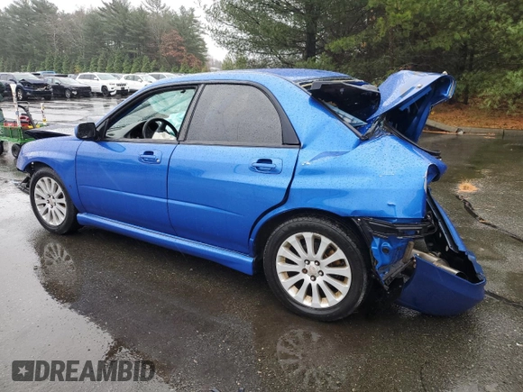 2005 Subaru Impreza Sedan (Natl) WRX with VIN JF1GD29615G511470, listed as a Copart auction lot 81571304 with 0 mi miles and Salvage Title. Bid and sale history available at carsss.com. Image 2.