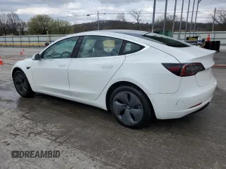 2018 Tesla Model 3 Long Range Battery with VIN 5YJ3E1EA9JF023379, listed as a Copart auction lot 47531895 with 87,613 mi miles and Salvage Title. Bid and sale history available at DreamBid. Image 2.