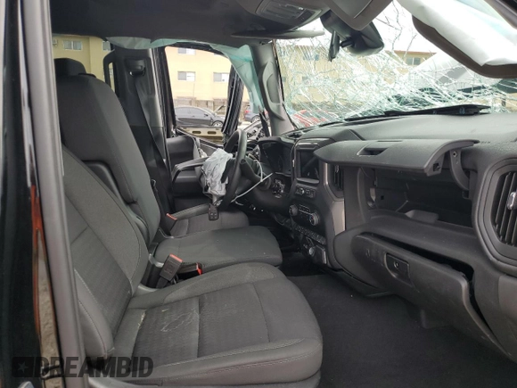 2022 Chevrolet Silverado 1500 Custom Trail Boss with VIN 3GCPDCED6NG597500, listed as a Copart auction lot 59104274 with 74,498 mi miles and Non Repairable. Bid and sale history available at DreamBid. Image 7.