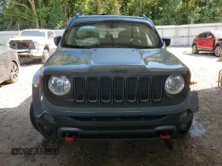 2018 Jeep Renegade Trailhawk with VIN ZACCJBCB3JPH43220, listed as a Copart auction lot 55473395 with Not provided miles and Salvage title. Bid and sale history available at DreamBid. Image 5.