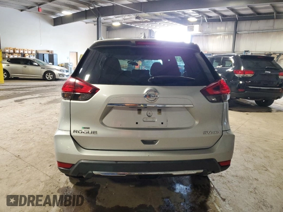 2017 Nissan Rogue SL with VIN 5N1AT2MV7HC859301, listed as a Copart auction lot 59146305 with 92,531 mi miles and Salvage title. Bid and sale history available at DreamBid. Image 6.