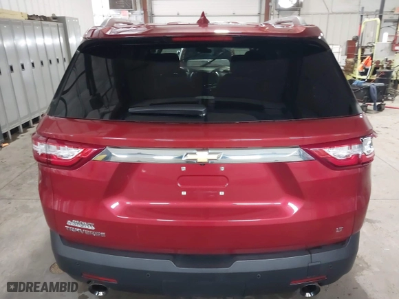 2018 Chevrolet Traverse LT Cloth with VIN 1GNERGKW6JJ266647, listed as a IAAI auction lot 41274408 with 93,530 mi miles. Bid and sale history available at carsss.com. Image 16.