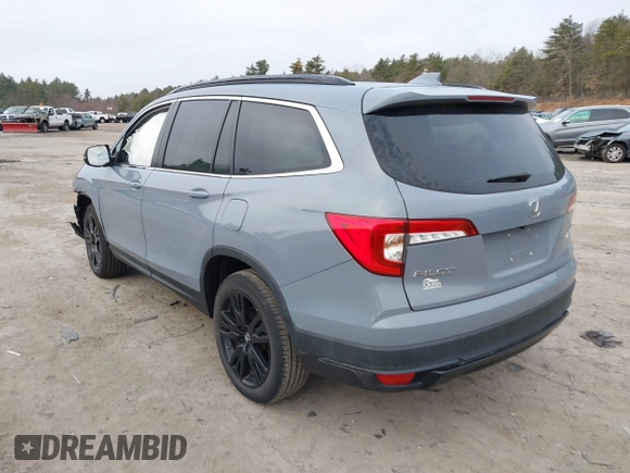 2022 Honda Pilot Special Edition with VIN 5FNYF6H22NB063328, listed as a IAAI auction lot 41773094 with 40,219 mi miles and . Bid and sale history available at DreamBid. Image 3.