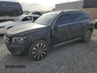 2021 Mercedes-Benz GLB with VIN W1N4M4GB1MW166091, listed as a Copart auction lot 41536135 with 63,529 mi miles and Salvage Title. Bid and sale history available at carsss.com. Image 1.