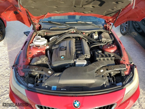 2010 BMW Z4 sDrive30i with VIN WBALM5C55AE377253, listed as a Copart auction lot 74230184 with 0 mi miles and Salvage Title. Bid and sale history available at carsss.com. Image 11.