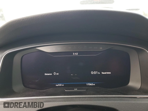 2019 Volkswagen Golf SEL Premium with VIN WVWPR7AU0KW911699, listed as a Copart auction lot 79611134 with 17,362 mi miles and Clean title. Bid and sale history available at DreamBid. Image 9.