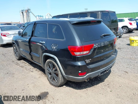 2011 Jeep Grand Cherokee Overland with VIN 1J4RR6GT9BC626061, listed as a IAAI auction lot 42372375 with 125,745 mi miles and . Bid and sale history available at DreamBid. Image 3.
