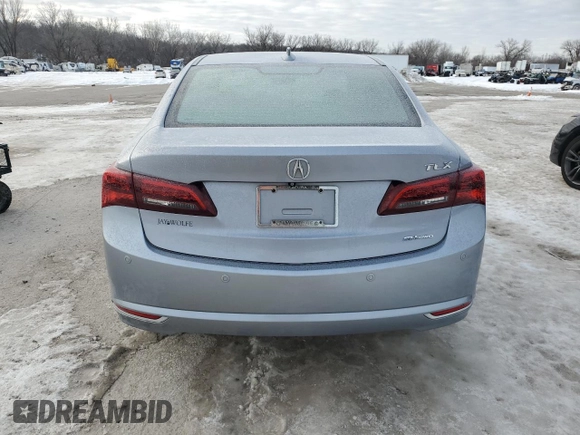 2015 Acura TLX Advance z VIN 19UUB3F77FA005007, wystawiony jako Copart lot #87959515 z przebiegiem 112 210 mil mil oraz Szkoda całkowita • Salvage title. Historia ofert i sprzedaży dostępna na DreamBid. Obrazek 6.