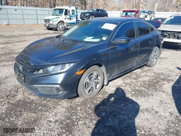2021 Honda Civic Sedan LX with VIN 2HGFC2F64MH549115, listed as a IAAI auction lot 41421782 with 41,356 mi miles. Bid and sale history available at carsss.com. Image 2.