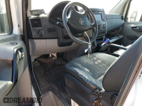 2015 Mercedes-Benz Sprinter with VIN WD3PF1CC0FP107780, listed as a Copart auction lot 73621443 with Not Provided miles and . Bid and sale history available at DreamBid. Image 8.