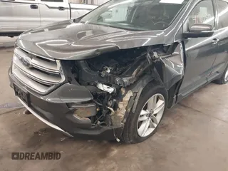 2015 Ford Edge SEL with VIN 2FMTK4J89FBB69648, listed as a IAAI auction lot 41765397 with 160,508 mi miles. Bid and sale history available at carsss.com. Image 6.