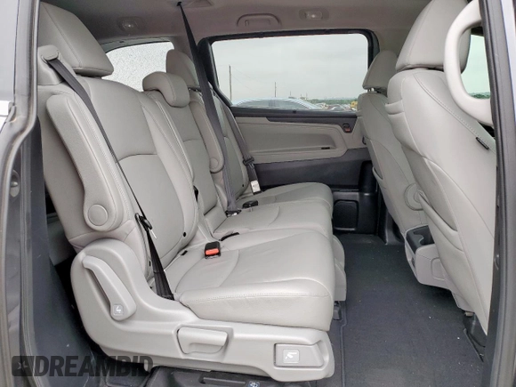 2019 Honda Odyssey EX-L with VIN 5FNRL6H74KB069409, listed as a Copart auction lot 55493135 with 38,451 mi miles and Salvage Title. Bid and sale history available at carsss.com. Image 11.