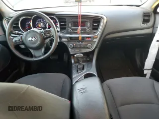 2015 Kia Optima LX with VIN 5XXGM4A72FG469281, listed as a Copart auction lot 83656144 with 129,491 mi miles and Salvage Title. Bid and sale history available at DreamBid. Image 8.