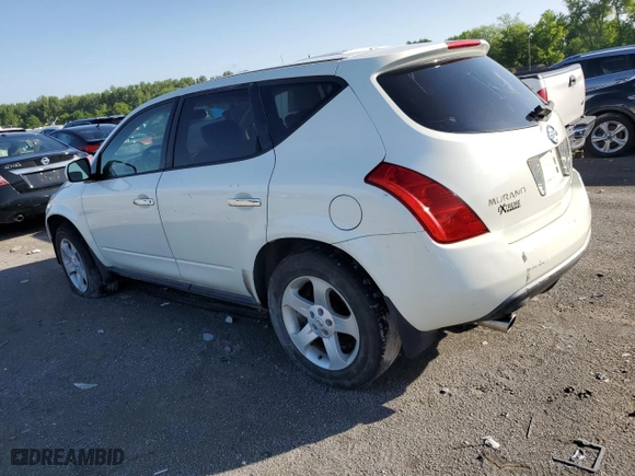 2003 Nissan Murano SE with VIN JN8AZ08W43W237891, listed as a Copart auction lot 53432624 with 0 mi miles and Non Repairable. Bid and sale history available at carsss.com. Image 2.
