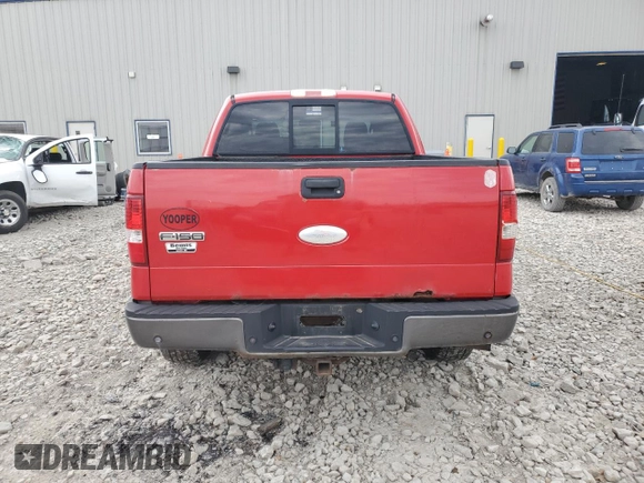 2007 Ford F-150 XLT with VIN 1FTPW14V17KD00444, listed as a Copart auction lot 55849535 with 208,900 mi miles and Non repairable. Bid and sale history available at DreamBid. Image 6.