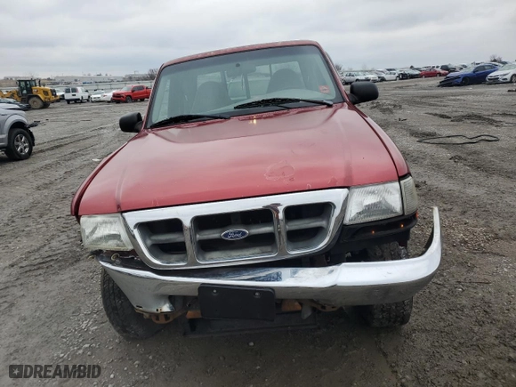 1999 Ford Ranger XLT with VIN 1FTZR15X2XTA58161, listed as a Copart auction lot 88077155 with 216,683 mi miles and Salvage Title. Bid and sale history available at carsss.com. Image 5.