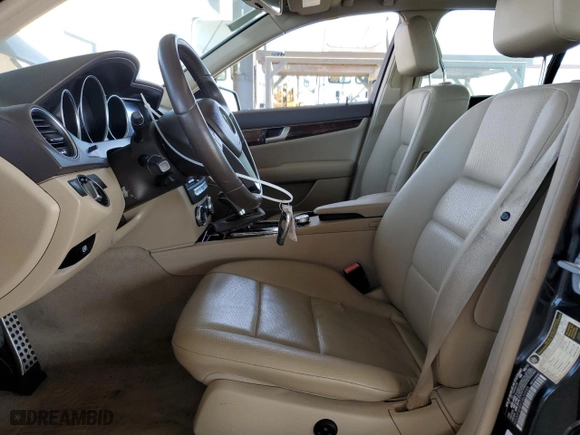 2012 Mercedes-Benz C-Class C 250 Sport with VIN WDDGF4HBXCA630588, listed as a Copart auction lot 48444495 with 95,187 mi miles and Clean Title. Bid and sale history available at carsss.com. Image 7.