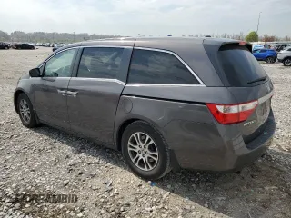 2013 Honda Odyssey EX-L with VIN 5FNRL5H61DB030264, listed as a Copart auction lot 50453505 with 182,015 mi miles and Salvage Title. Bid and sale history available at carsss.com. Image 2.