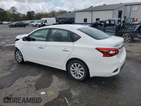 2018 Nissan Sentra SV with VIN 3N1AB7APXJL623524, listed as a Copart auction lot 49806565 with 101,809 mi miles and Salvage Title. Bid and sale history available at carsss.com. Image 2.