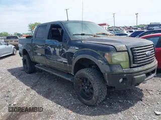 2012 Ford F-150 XL with VIN 1FTFW1ET5CFA41694, listed as a IAAI auction lot 42100124 with 136,416 mi miles. Bid and sale history available at carsss.com. Image 1.