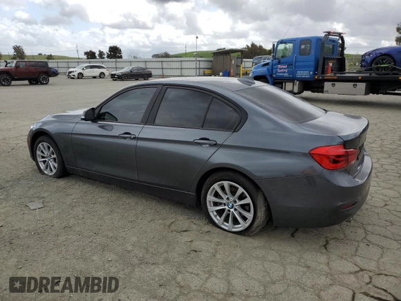2018 BMW 3 Series 320i with VIN WBA8E1G59JNU88913, listed as a Copart auction lot 50989025 with Not Provided miles and Salvage Title. Bid and sale history available at carsss.com. Image 2.