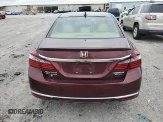 2017 Honda Accord Touring with VIN JHMCR6F76HC016657, listed as a Copart auction lot 55961665 with 74,569 mi miles and Salvage title. Bid and sale history available at DreamBid. Image 6.
