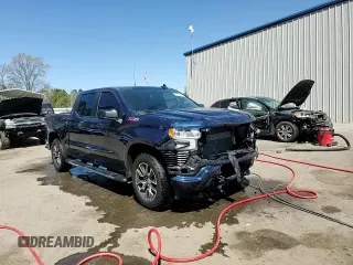 2023 Chevrolet Silverado 1500 RST with VIN 2GCUDEED3P1137124, listed as a Copart auction lot 50585395 with 28,332 mi miles and Salvage Title. Bid and sale history available at DreamBid. Image 14.