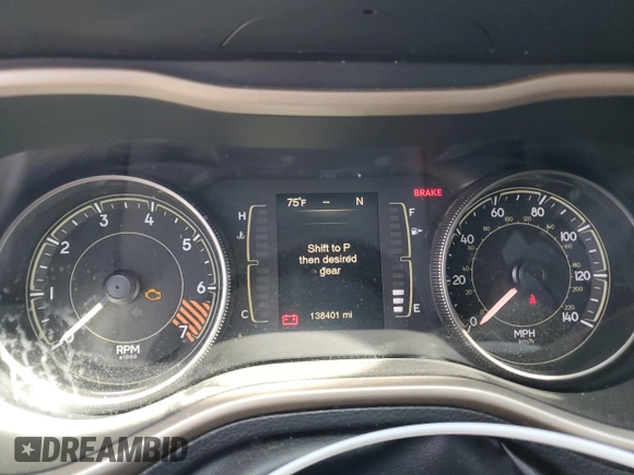 2014 Jeep Cherokee Sport with VIN 1C4PJLAB6EW212564, listed as a Copart auction lot 54355115 with 138,401 mi miles and Salvage Title. Bid and sale history available at DreamBid. Image 9.