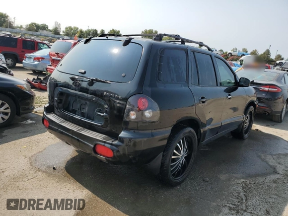 2003 Hyundai Santa Fe GLS with VIN KM8SC13D63U360869, listed as a Copart auction lot 70447874 with 206,488 mi miles and Salvage Title. Bid and sale history available at carsss.com. Image 3.