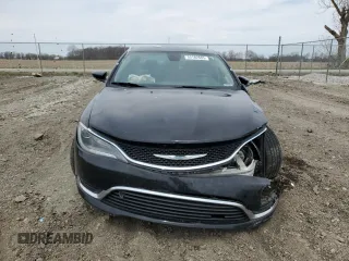 2015 Chrysler 200 Limited with VIN 1C3CCCAB5FN747342, listed as a Copart auction lot 53182605 with 132,566 mi miles and Salvage Title. Bid and sale history available at DreamBid. Image 5.