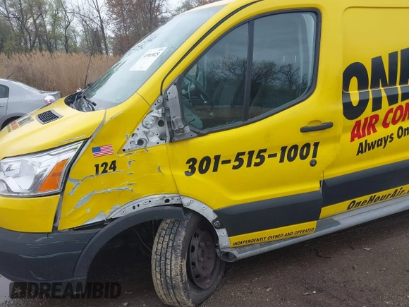 2019 Ford Transit with VIN 1FTYR1YMXKKB51036, listed as a IAAI auction lot 41965825 with 109,357 mi miles. Bid and sale history available at carsss.com. Image 6.