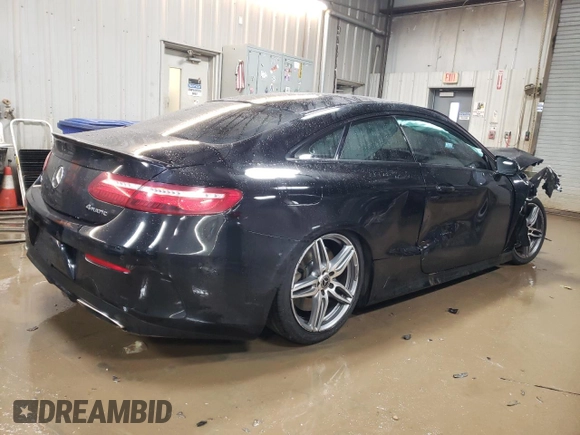 2018 Mercedes-Benz E-Class E 400 with VIN WDD1J6GB2JF011940, listed as a Copart auction lot 42929745 with 0 mi miles and Salvage Title. Bid and sale history available at carsss.com. Image 3.