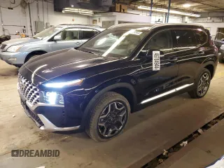 2023 Hyundai Santa Fe Hybrid Limited with VIN 5NMS5DA17PH022919, listed as a Copart auction lot 46704944 with 1,809 mi miles. Bid and sale history available at carsss.com. Image 1.